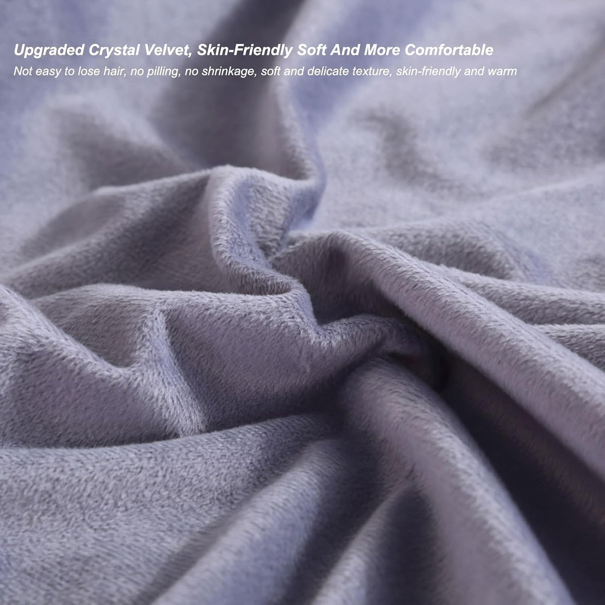 40"x55" Cordless Heated Blanket, Portable Heated Blanket Battery Operated, Cozy Soft Wearable Heated Shawl, 3 Heat Settings, Auto-Off, Machine Washable(Gray,Shawl)