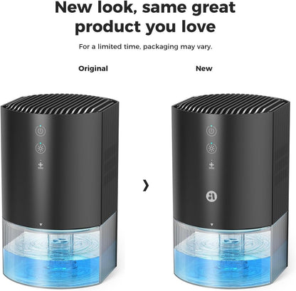 Small Dehumidifiers for Bathroom, Bedroom, Dorm Room, Home, RV, Closet, Wardrobe, Office, Portable Dehumidifier with Auto Shut Off, Auto Defrost, Colorful Light, Ultra Quiet, Energy Saving, 35 OZ | Ultra Quiet & Energy Saving with Auto Shut Off, Auto
