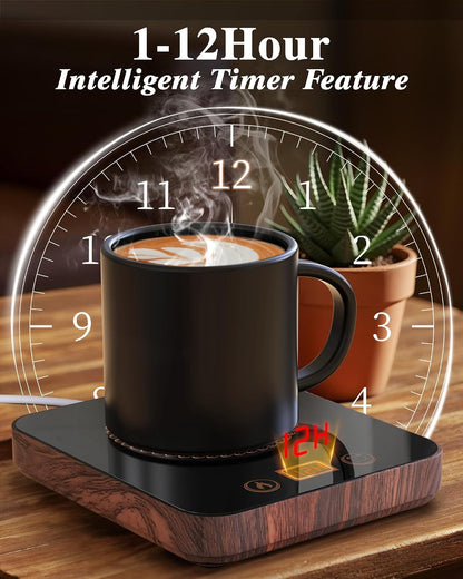 Coffee Mug Warmer for Desk with Auto Shut Off, Mug Warmer for Desk, Coffee Warmer for Desk Office Home