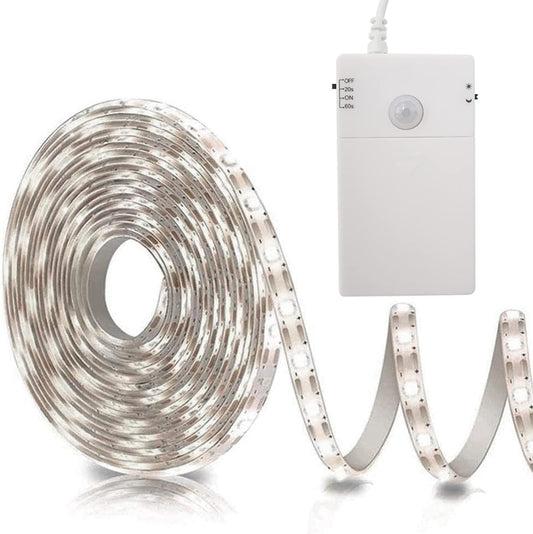 9.8Ft 90 LED Motion Sensor Closet Strip Lights Battery Operated for Stairs