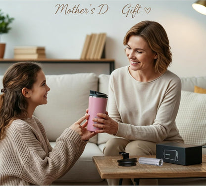 GiNT 17oz Travel Tea Mug with Infuser, 2 Lids. Vacuum Insulated 316 Stainless Steel Coffee Mug. Dishwasher Safe Tea Cup with Strainer for Hot & Cold Brew Coffee. Mothers Day Gifts for Mom (Green)