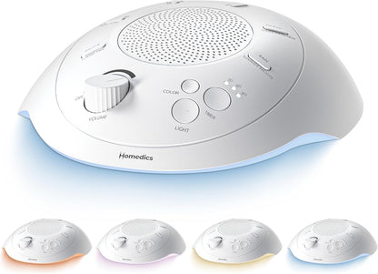 Homedics SoundSleep White Noise Sound Machine, Silver