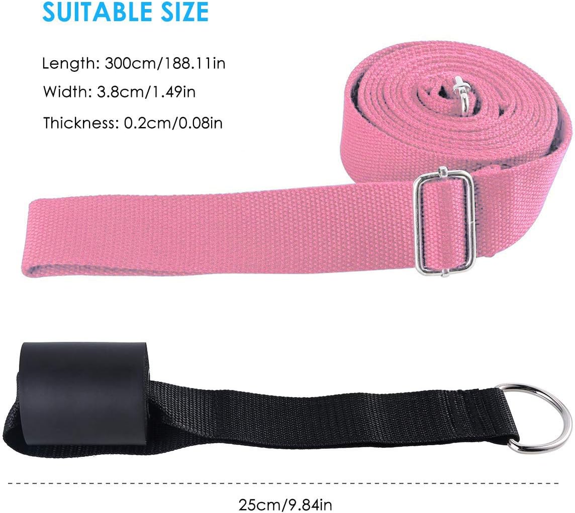 Leg Stretcher, Door Flexibility & Stretching Leg Strap - Great for Ballet Cheer Dance Gymnastics or Any Sport Leg Stretcher Door Flexibility Trainer Premium Stretching Equipment
