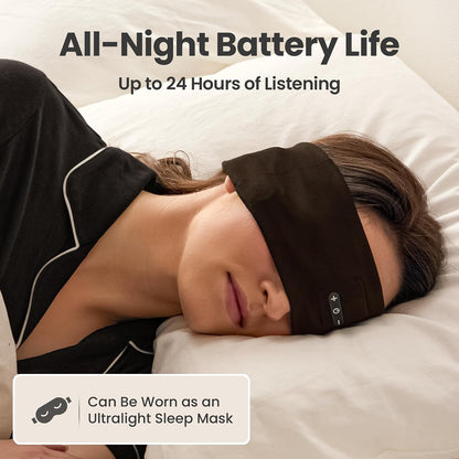 Back Bay Audio SleepSound Loose-Fitting Bluetooth Sleep Headband Speakers