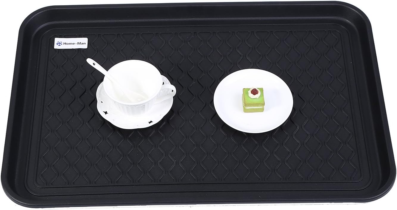 Multi-Purpose Boot Tray Mat,Dog Bowl Tray,Waterproof for Indoor and Outdoor Floor Protection