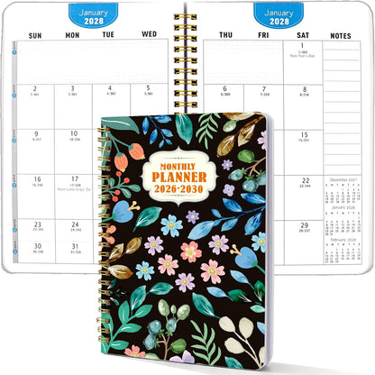 Undated Weekly Planner, A5 Personal Goals Journal Non Dated Weekly Planner to Do List Notebook with Goal Habit Tracker Organizer, Cute Undated Week Planners with Spiral Binding for Kids School Work