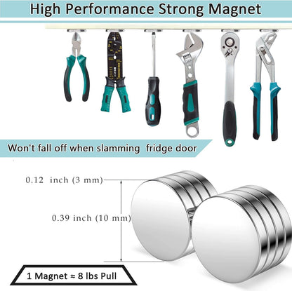 JonXon 8"x12" Acrylic Magnetic Dry Erase Board for Fridge, Clear Acrylic Magnet Calendar for Refrigerator,Includes 6 Dry Erase Markers(Clear Blank)