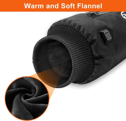 Hand Warmer Pouch, Hand Warmers Rechargeable with 3 Levels Heating, Ideal for Hunting,Camping,Football, Portable and Waterproof Football Hand Warmer Heated Hand Muff, not Include Power Bank