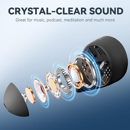 Sleepals micro Sleep Earbuds for Side Sleepers | Sleep Headphones with Soft and Snug Fit | Moderate Noise Reduction (not ANC) | Small and Light, 4H Single Play, 28H with Charging Case (Orange)