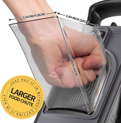 Safe Mandoline Slicer for Kitchen, Potato Slicer for Chips,Vegetable Cutter | Potato Slicer for Chips, 6 in 1 Vegetable slicer with Thickness Adjuster, Faster Kitchen Slicer for Meal Prep (Only Slice)