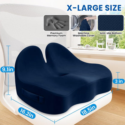 Seat Cushion, Chair Cushions, Memory Foam Office Chair Cushion