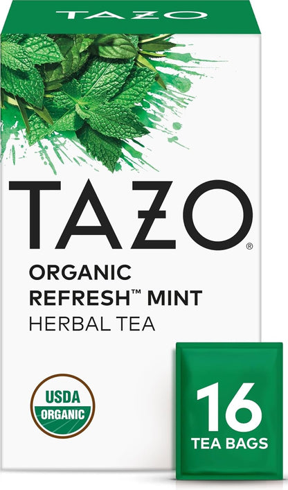 TAZO Calm Chamomile Herbal Tea Bags, 96 Count (16ct - 6-Pack)