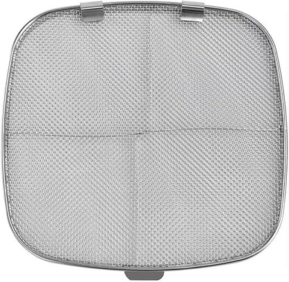 Splatter Screen For Cooking, Stainless Steel Double Layer Splatter Screen For Frying Pan, Grease Guard Oil for splash Guard Fryer Accessory Mesh Splatter Guard For IG600, IG601, And IG651(square)