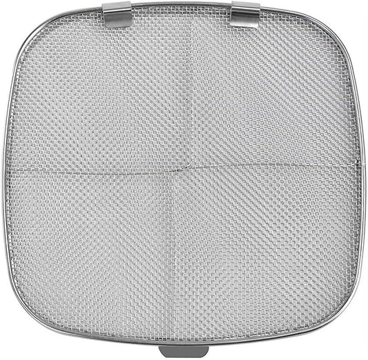 Splatter Screen For Cooking, Stainless Steel Double Layer Splatter Screen For Frying Pan, Grease Guard Oil for splash Guard Fryer Accessory Mesh Splatter Guard For IG600, IG601, And IG651(square)