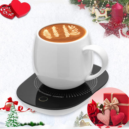 Coffee Mug Warmer for Desk with Auto Shut Off, Coffee Warmer with Auto Shut Off for Desk Office Home ((Valentines Day Coffee Gifts))