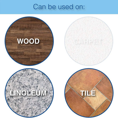 SOFTTOUCH "Self-Stick Furniture Round Felt Pads for Hard Surfaces – Protect Your Hard Floors from Furniture Scratches, 1-1/2"" Linen, Round (8 Pieces)" (4719395N)