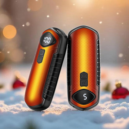 Hand Warmers Rechargeable 2 Pack, Electric Hand Warmer, 2-Second to 131°F with 5 Heat Levels, USB-C Portable Pocket Heater Handwarmers, UL Certified for Camping, Hunting, Gifts for Women Men