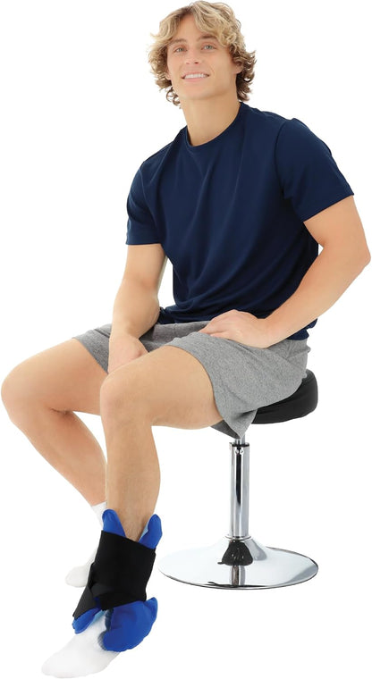 Reusable Hot & Cold Therapy Pack for Knee, Back, Shoulder & Ankle Pain (Cervical - 6 x 20 inch)