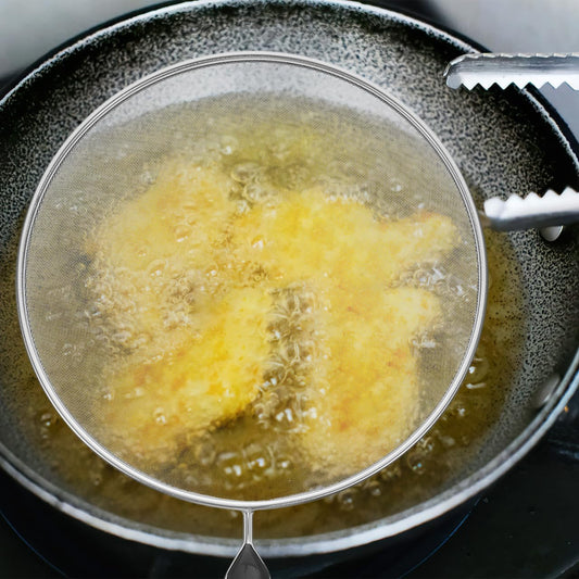 Oilproof Mesh Lid 15.75 Inch Splatter Screen for Frying Pan Grease Splash Guard Heat Resistant Pan Cover Kitchen Cooking Tool
