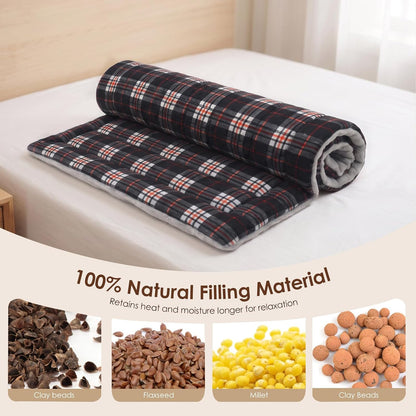 Microwave Heating Pad for Pain Relief, 8 x 18 Grey