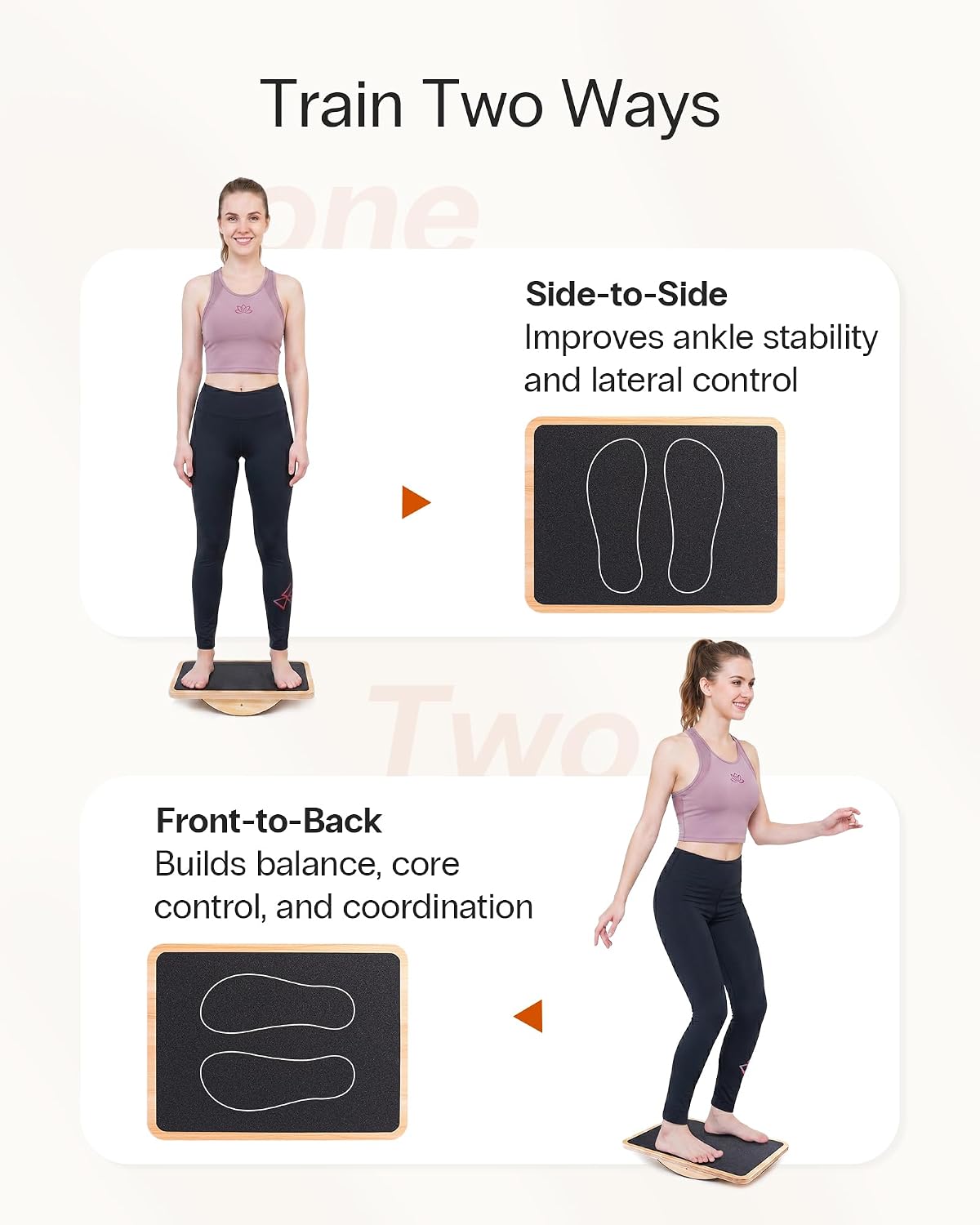 StrongTek Wooden Balance Board, Basic Rocker or Advanced 360° Wobble | Beginner-to-Advanced Options, Non-Slip Surface, Ankle Rehab, Physical Therapy, Core Stability and Balance Training
