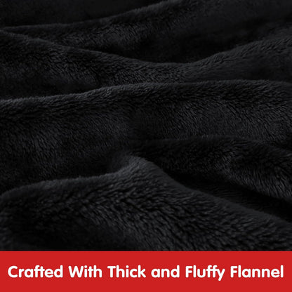 Waitu Wearable Blanket Sweatshirt Gifts for Women and Men, Warm and Cozy Giant Blanket Hoodie, Thick Flannel Blanket with Sleeves and Giant Pocket - Dark Gray