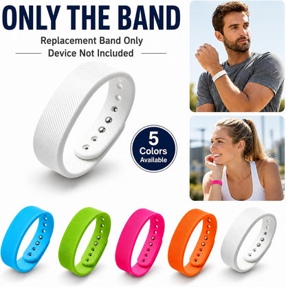 Vibrating Alarm Wristband Clock for Heavy Sleepers Wake Band Watch Bracelet Adults Silent Shock Vibration Wrist for Deaf People Wearable Loud Sleep Despertador Alarmas para Despertar