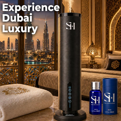 ScentHorizon Monaco MC01 Hotel Diffuser Oil Refill, 5.07 oz (150 ml) | Notes Bergamot, Jasmine & Violet, Wood & Musk | Luxury 5-Star Hotel Fragrance | Waterless
