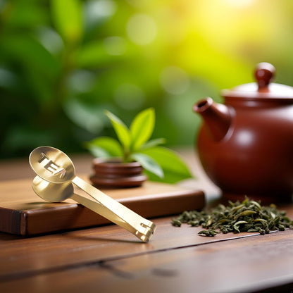 Gold Tea Bag Squeezer Tongs,Tea Tongs,Tea Bag Squeezer,Stainless Steel Tea,Round Tea Filter Clamp,Tea Bag Strainer Clip Holder for Gripping Tea Strainer Spoon for Ice Sugar Cubes Bar