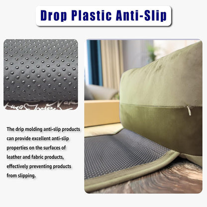 Adjustable Headrest Pillow for Recliners and Armchairs - Non-Slip Velvet Cushion for Neck Support and Pain Relief (Gray)