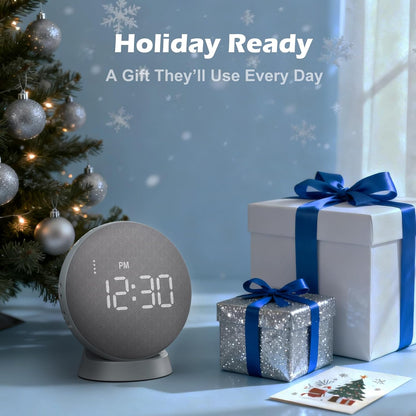 REACHER Super Loud Vibrating Alarm Clock for Heavy Sleepers Adults Teens