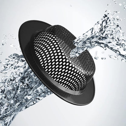 2 pcs Heavy Duty Stainless Steel Slop Basket Filter Trap, 2.75" Top / 1" Mesh Metal Sink Strainer,Perfect for Kitchen Sink/Bathroom Bathtub RV Wash Basin Floor Drain Balcony Drain Hole