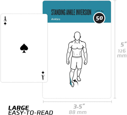 NewMe Fitness Pilates Workout Cards, Fitness Deck for Women and Men