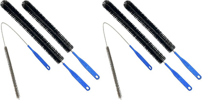 Flexible Cleaning Tool,Bendable Sewer Drain Brush, Long Pipe Cleaner for Home Kitchen Sink, Shower and Tub Hair Clogs