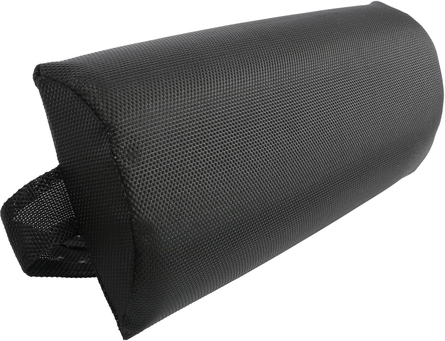Headrest Pillow for Recliners, Zero Gravity Chair Replacement Pillows with Strap, Large 16.2" Length Outdoor Chaise Lounge Chair Cushion for Neck Lumbar Support, Black