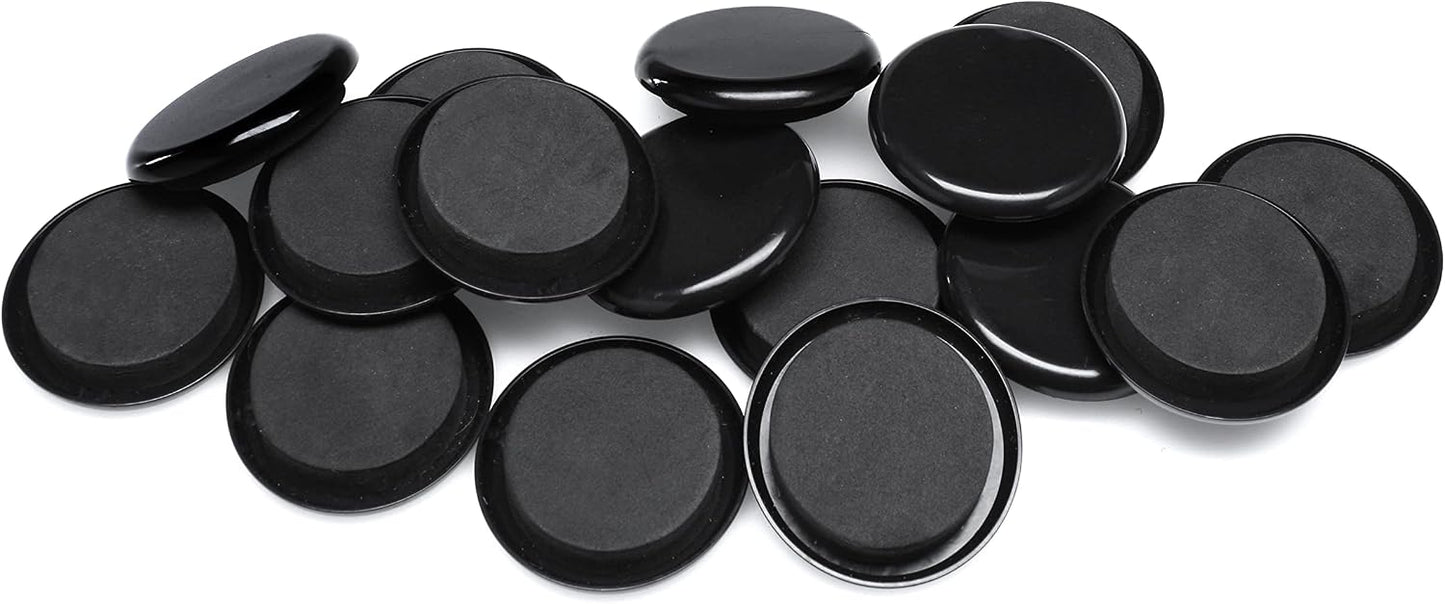 Slipstick GorillaSliders Premium Furniture Sliders for All Floor Surfaces (16 Piece Moving Kit) Reusable 3.5” Round Furniture Movers for Sliding Furniture on Hardwood & Carpet, Black, CB13-1-16