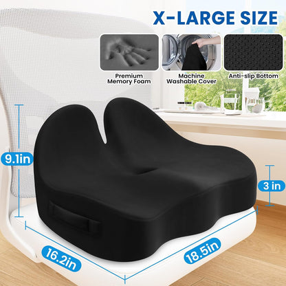Seat Cushion, Chair Cushions, Memory Foam Office Chair Cushion