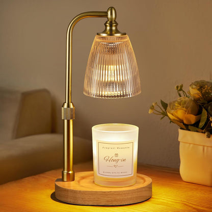 Hong-in Candle Warmer Lamp with Timer,Birthday Gifts for Women Mom Sister