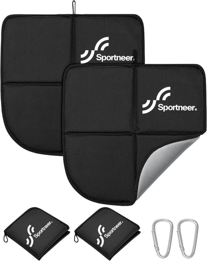 Sportneer Sitting Pad, 0.13lbs Lightweight Waterproof Folding Seat Pad for Backpacking, 15.75'' x 15.75'' Portable Camping Seat Mat for Hiking, Picnics & Outdoor Use