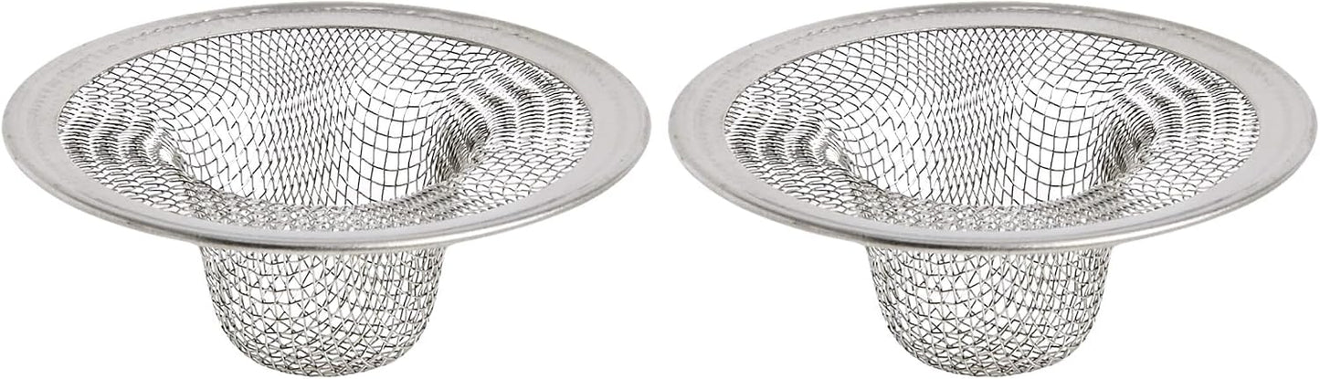 Danco Lavatory Sink Mesh Strainer, 2 in, Stainless Steel (88820)