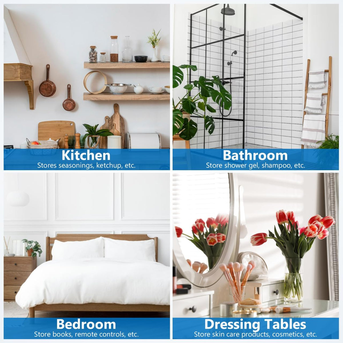 Bedside Hanging Basket, Black Metal Wire Mesh Storage Organizer Caddy, Over The Bunk Bed Headboard Cubicle Shelf Rack for College Dorm Office Desk Phone Book Storage, 10.4 x 4.7 In