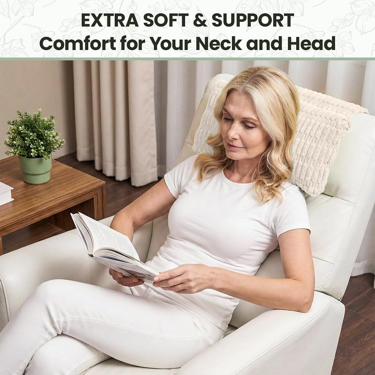 Recliner Pillow, Adjustable Neck Pillow for Recliner