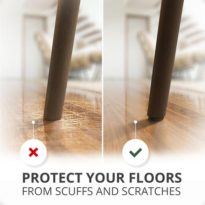 Felt Furniture Pads X-PROTECTOR 235 PCS Premium Furniture Pads - Felt Pads Furniture Feet Best Wood Floor Protectors - Protect Your Hardwood & Laminate Flooring! | Furniture Feet Best Wood Floor Protectors - Protect Your Hardwood & Laminate Flooring!