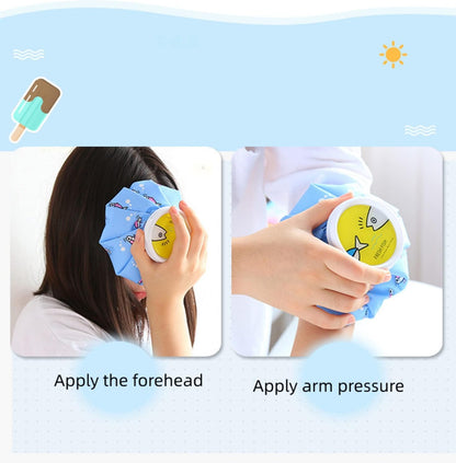 Hot and Cold Reusable Ice Bag for Sport Injuries Ice Pack for Injuries, Hot & Cold Therapy, Teeth Pain Cold Pack, Headaches Cold Ice Bag Hot Cold Therapy for Head Shoulder Back Knee 2PCS