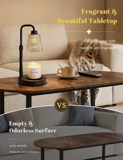 Candle Warmer Lamp with Timer, Birthday Gifts for Women, Ideal Fall Decor