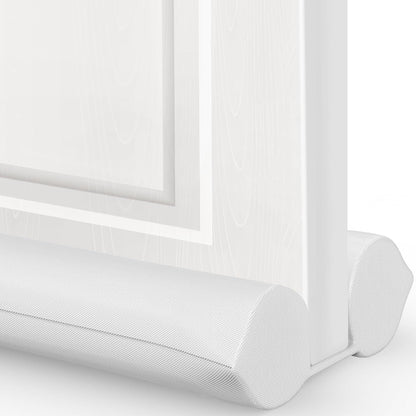 Comfyanno Under Door Draft Stopper - Bottom Door Gap Filler & Seal - Fits 30” to 36” Door, Double Side Block Noise, Sound, Air, Bugs, Dust, Easy to Install, No Adhesive, Black
