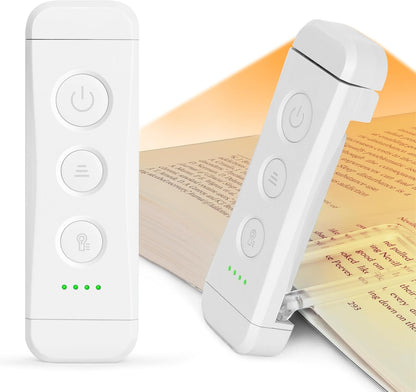 Glocusent USB Rechargeable Book Light for Reading in Bed, LED Reading Light