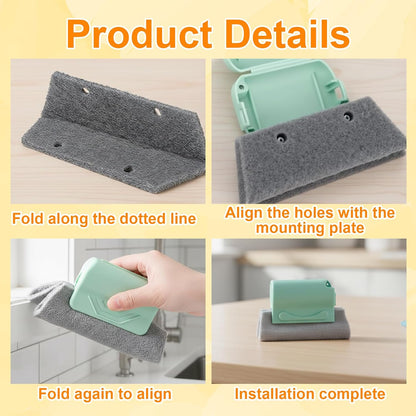 8-Piece Set with 3 Brushes and 2 Scrapers, Window Track Cleaner, Window Track Cleaning Tools for Window Sill Cleaning,Plastic Material Design for Home Maintenance