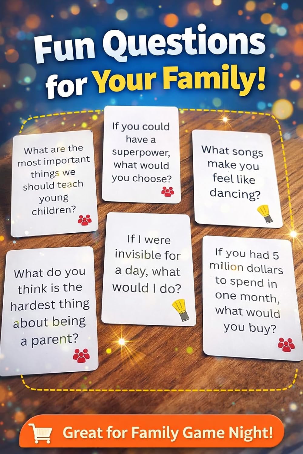 Perspectives: Laugh & Discover How Your Family Really Sees Things! Get to Know Each Other Better - Family Games Perfect for Travel and Family Vacations - Ages 10+