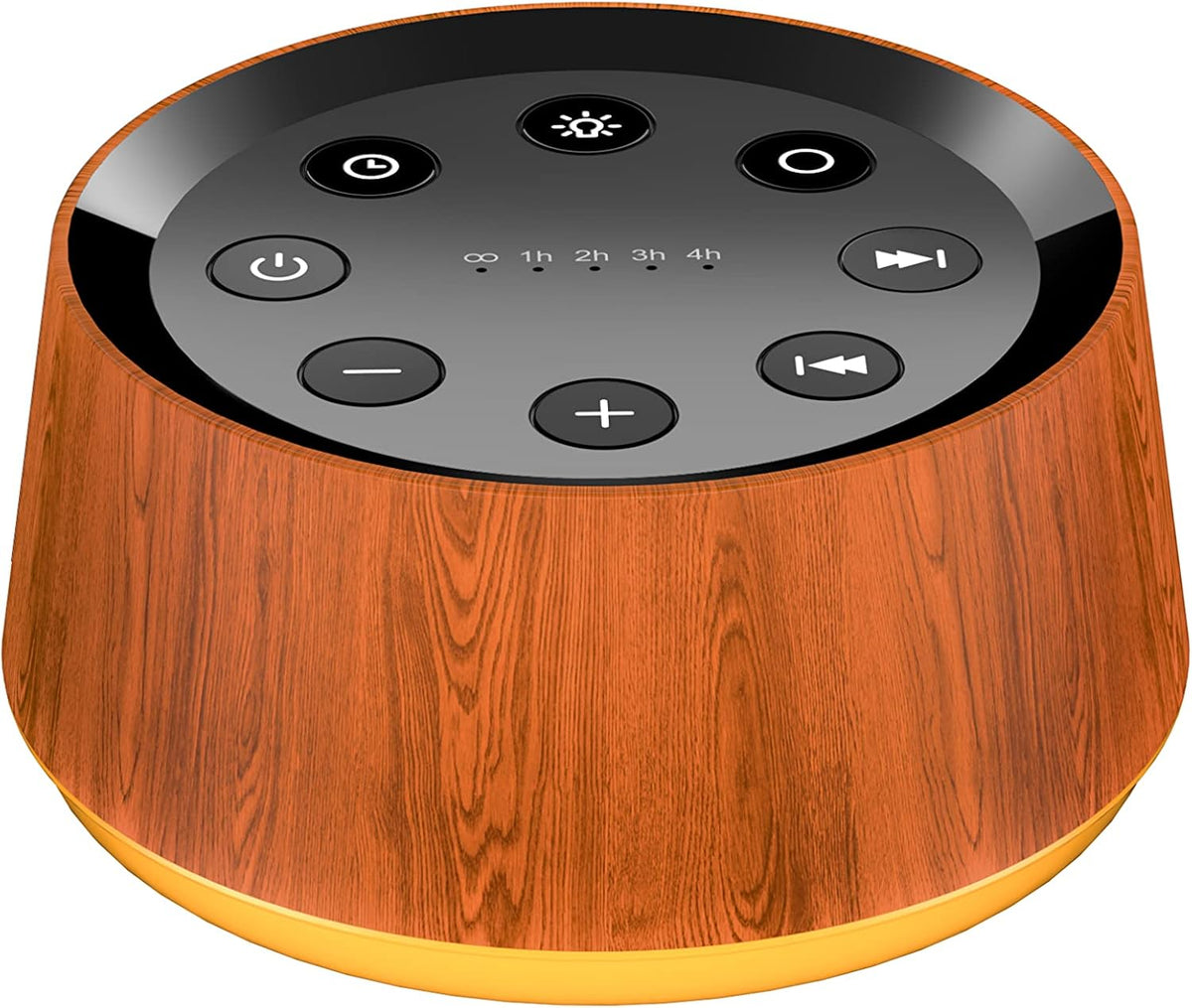 Brown Noise Sound Machine with 30 Soothing Sounds 12 Colors Night Light White Noise Machine for Adults Baby Kids Sleep Machines Memory Function 36 Volume Levels 5 Timers for Home Office Travel